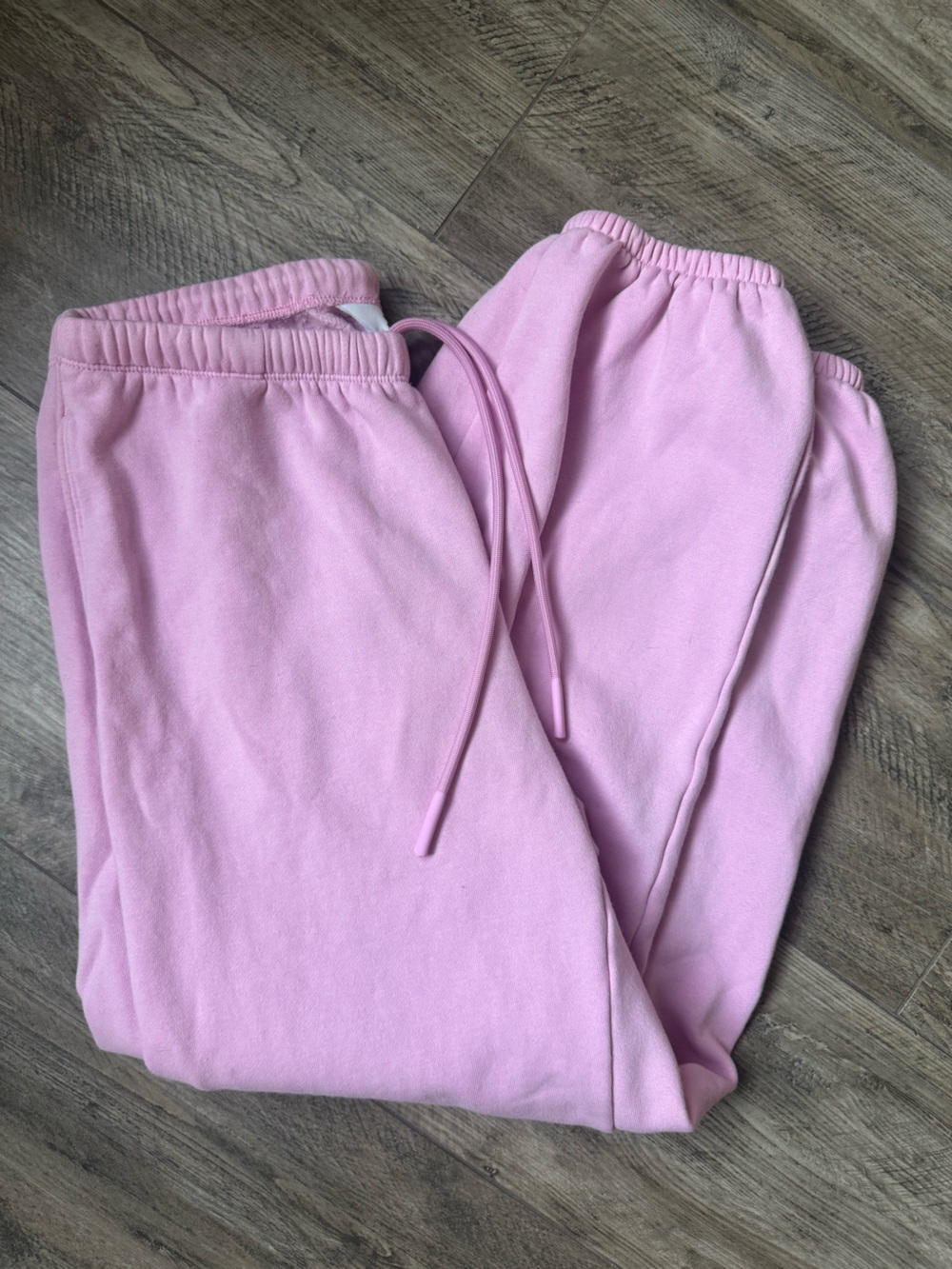 JoyLab Light Pink Jogger Sweatpants with Drawstring